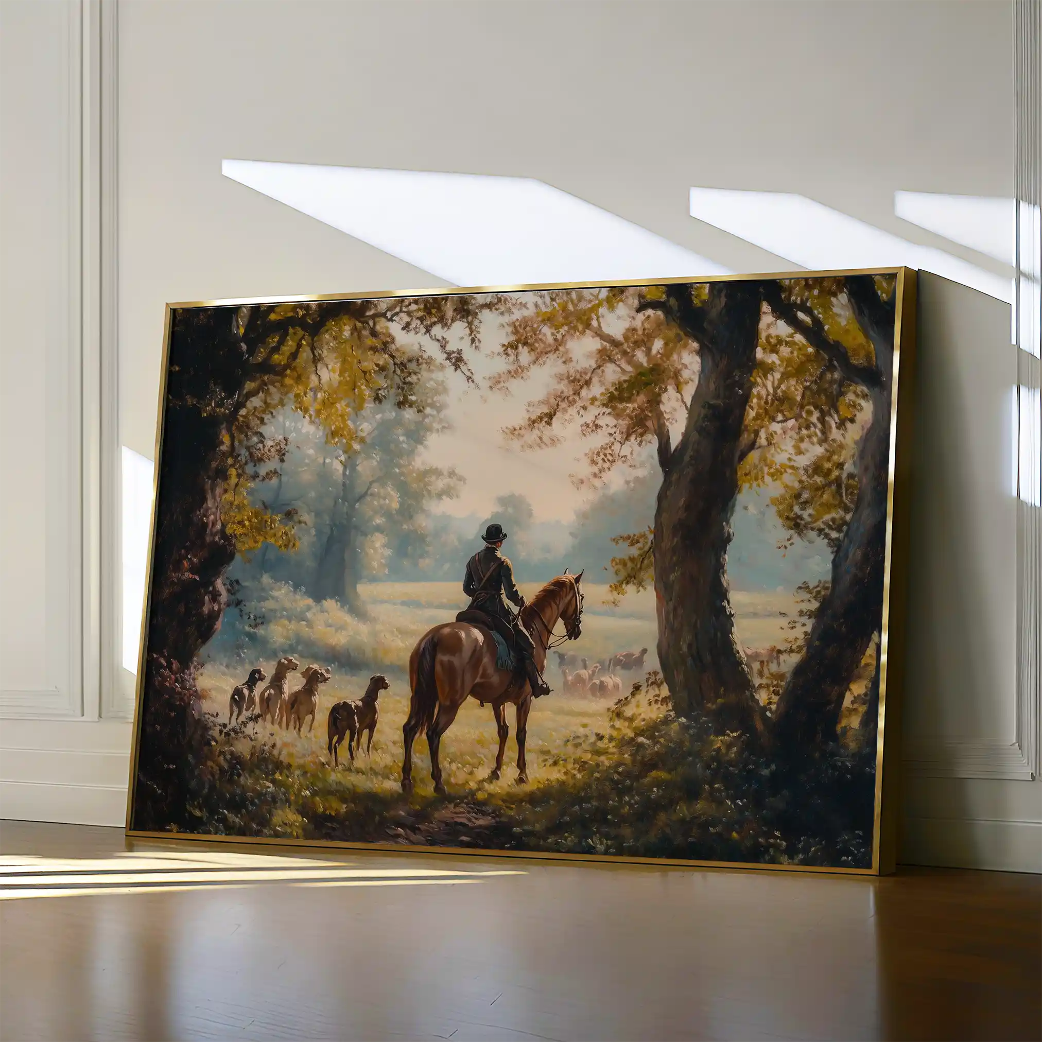 Classic 009 Canvas Art 90 x 60 cm / Stretched on hidden frame