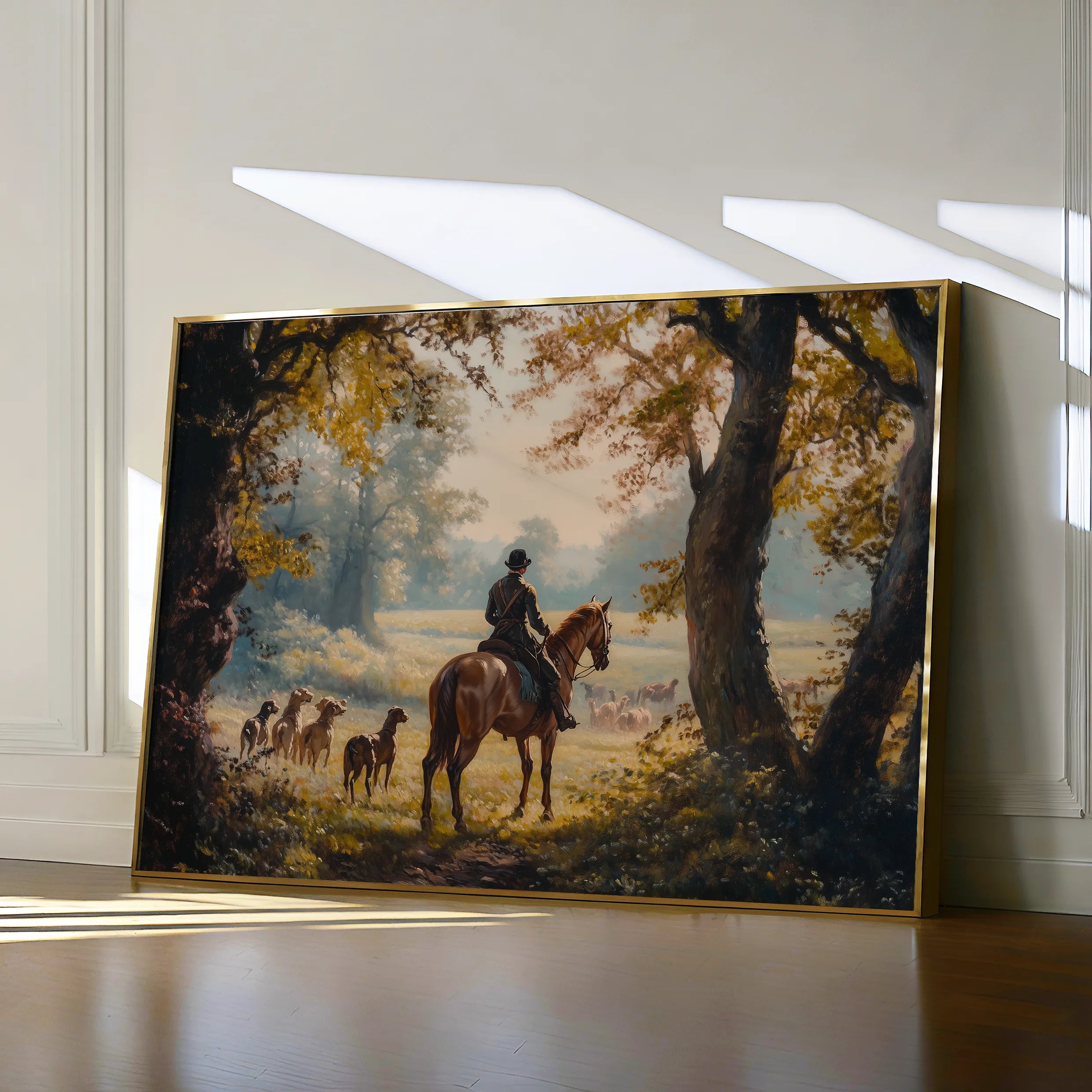 Classic Canvas Wall Art WAD009-CL 90 x 60 cm / Stretched on hidden frame