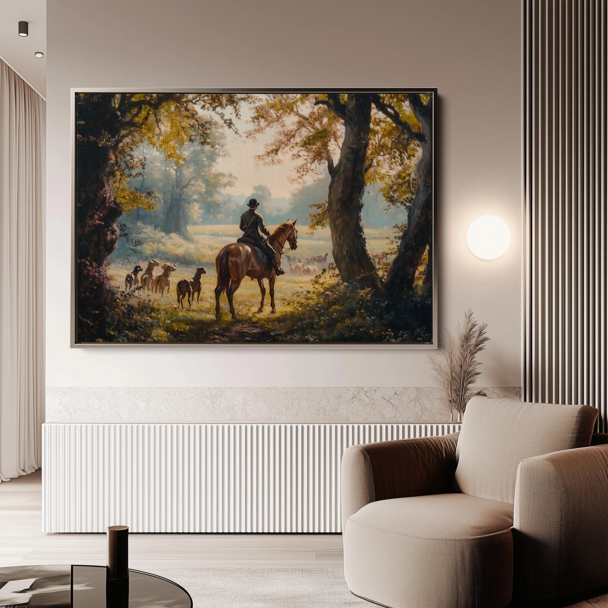Classic Canvas Wall Art WAD009-CL 90 x 60 cm / Stretched on hidden frame
