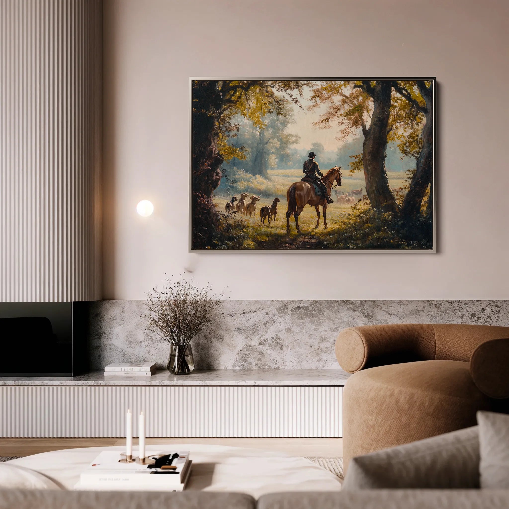 Classic Canvas Wall Art WAD009-CL 90 x 60 cm / Stretched on hidden frame
