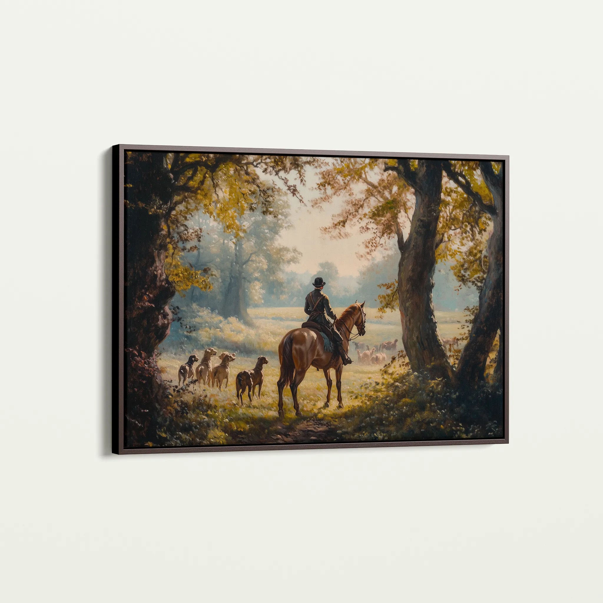 Classic Canvas Wall Art WAD009-CL 90 x 60 cm / Stretched on hidden frame