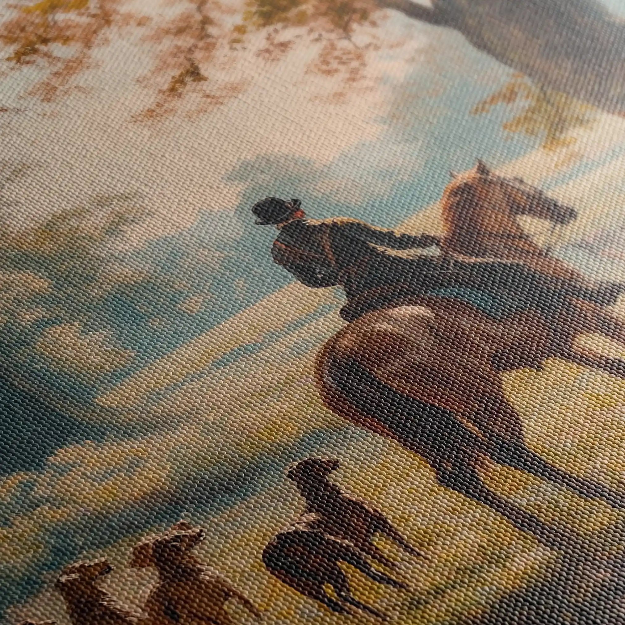 Classic 009 Canvas Art 90 x 60 cm / Stretched on hidden frame