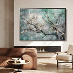 Floral Canvas Wall Art WAD009-F 90 x 60 cm / Stretched on hidden frame