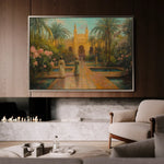 Orientalist 009 Canvas Art 90 x 60 cm / Stretched on hidden frame
