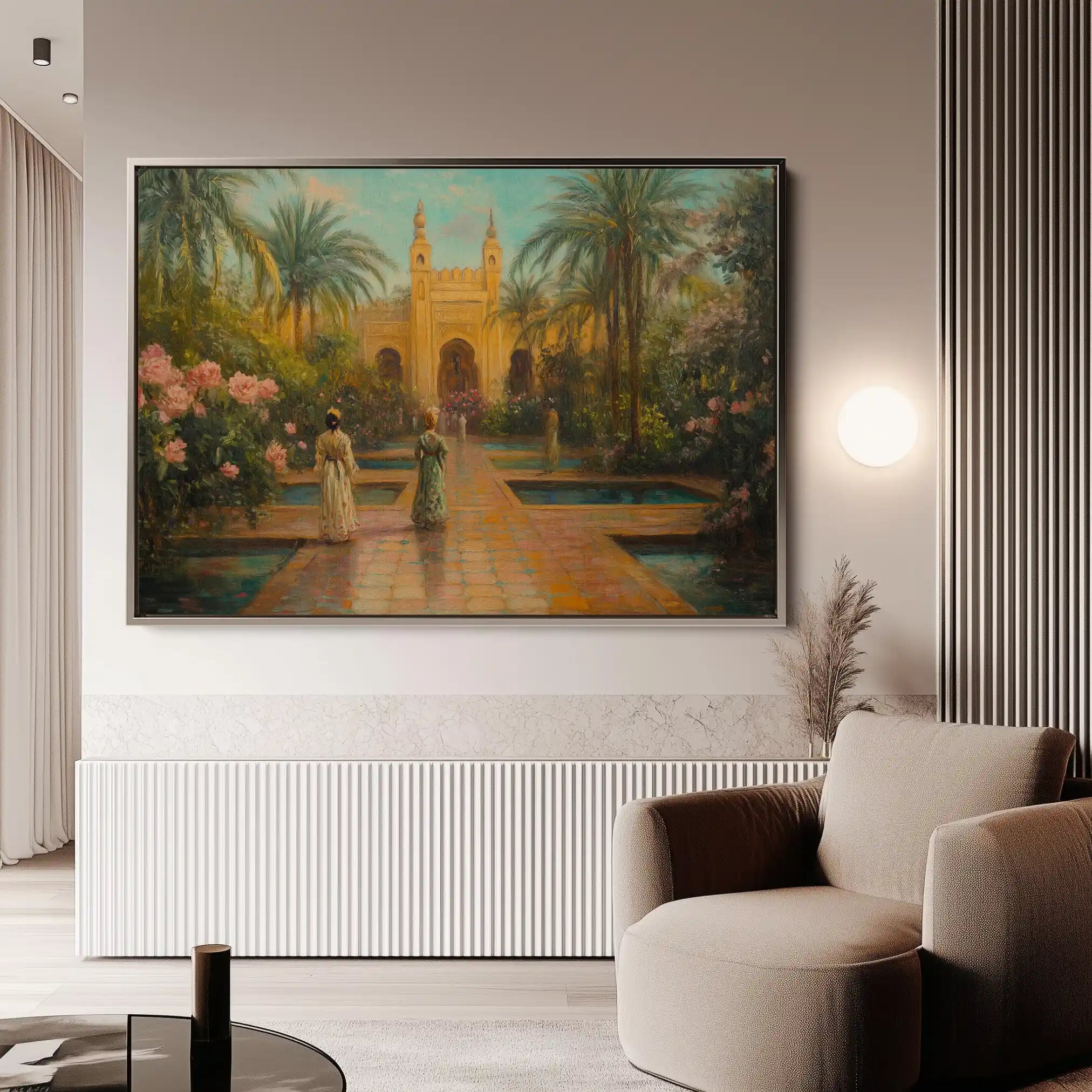Orientalist 009 Canvas Art 90 x 60 cm / Stretched on hidden frame