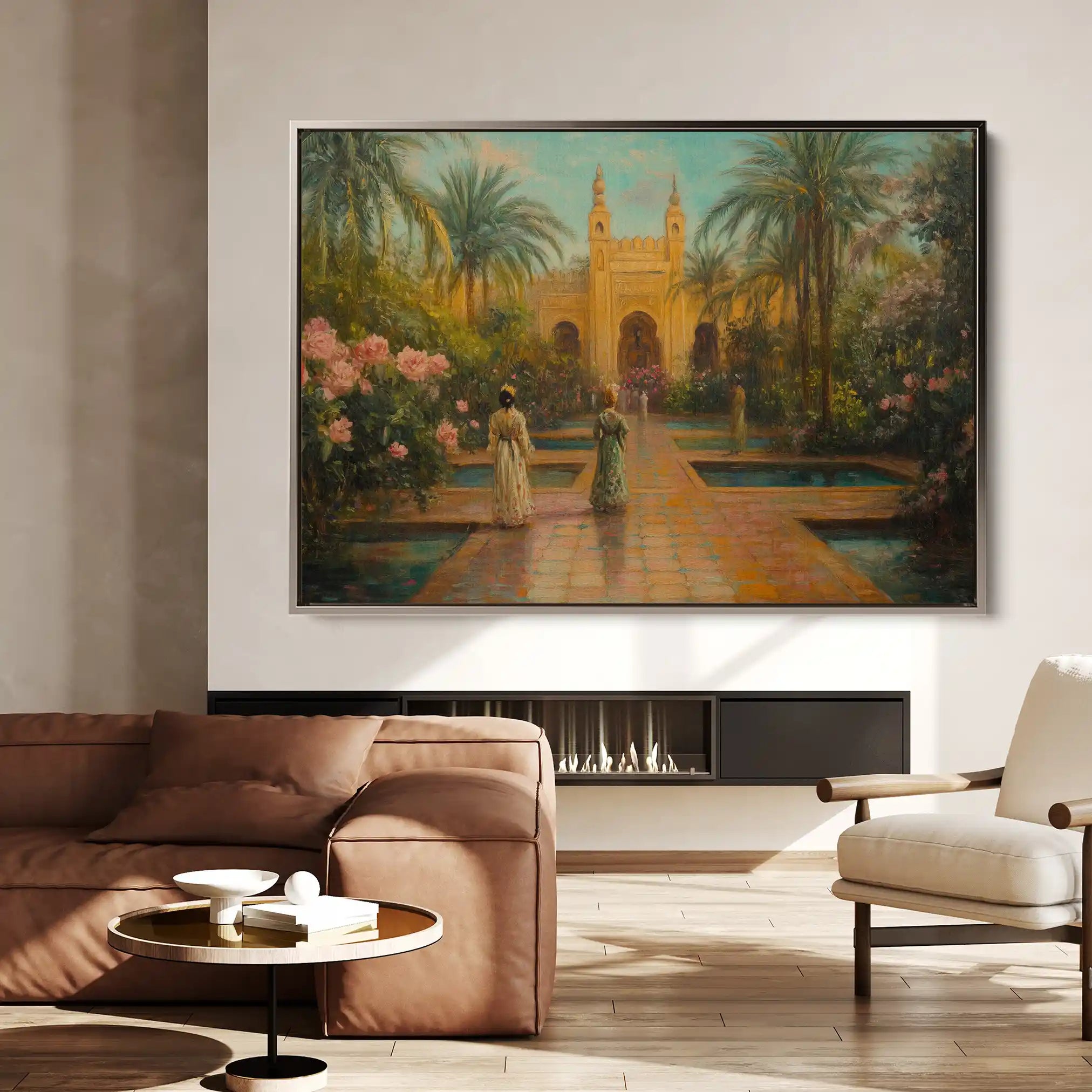 Orientalist 009 Canvas Art 90 x 60 cm / Stretched on hidden frame