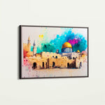 Palestine 009 Canvas Art 90 x 60 cm / Stretched on hidden frame