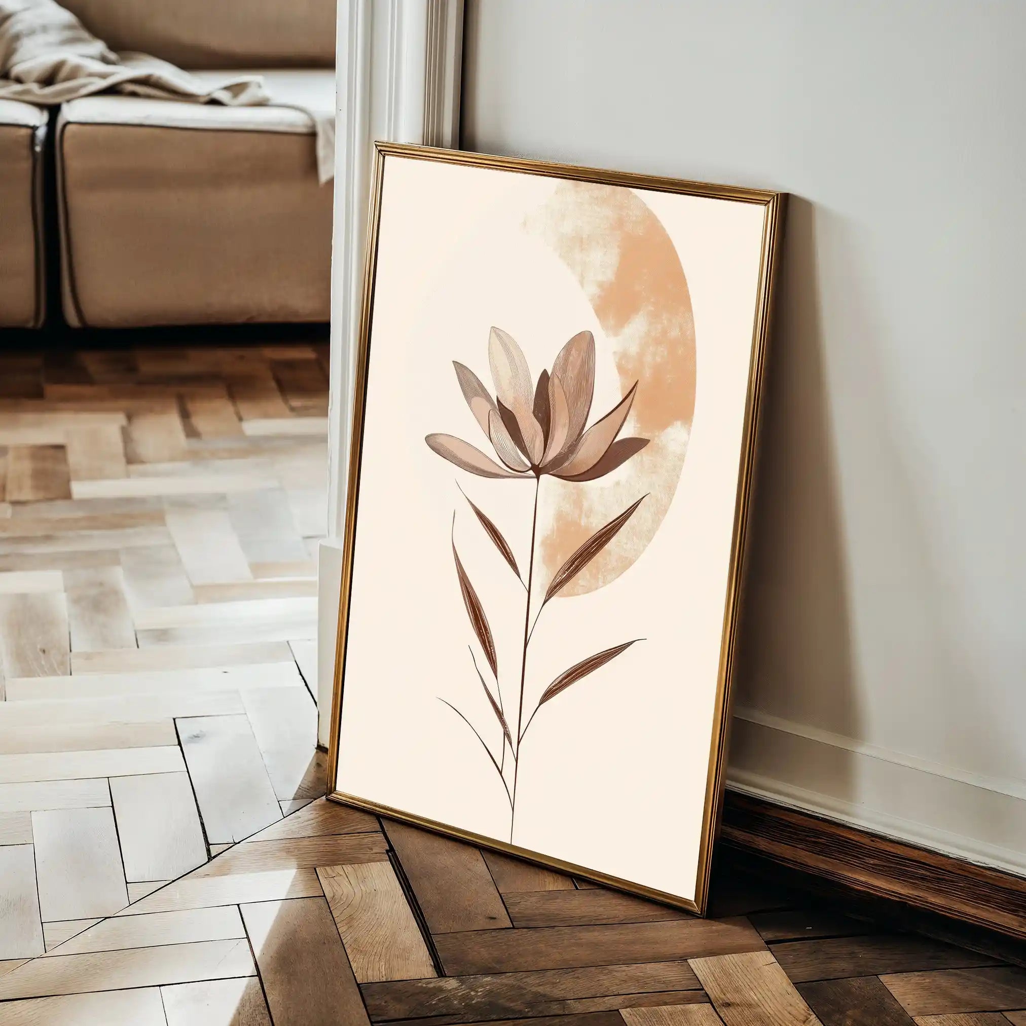 Boho 010 Canvas Art 90 x 60 cm / Stretched on hidden frame