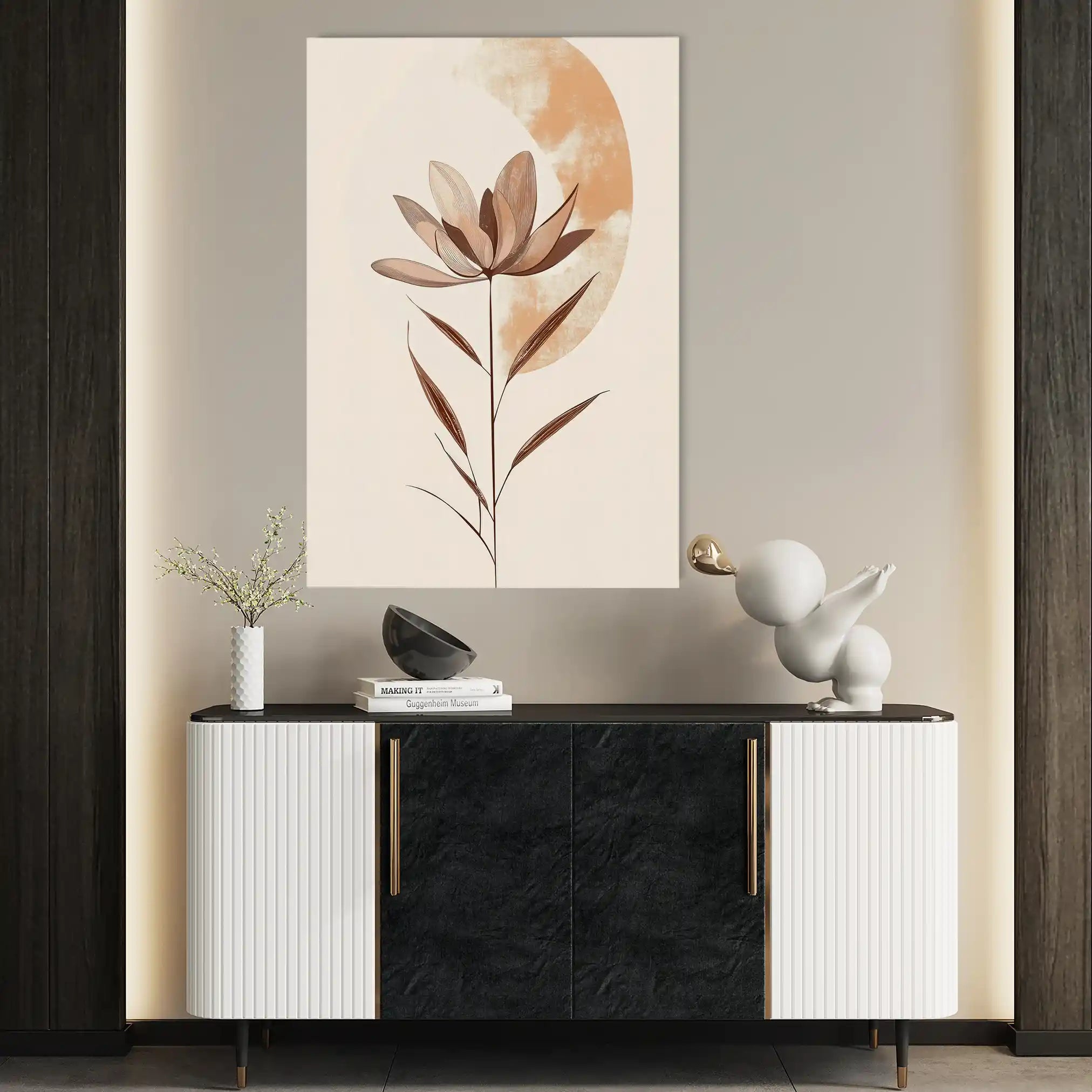 Boho 010 Canvas Art 90 x 60 cm / Stretched on hidden frame