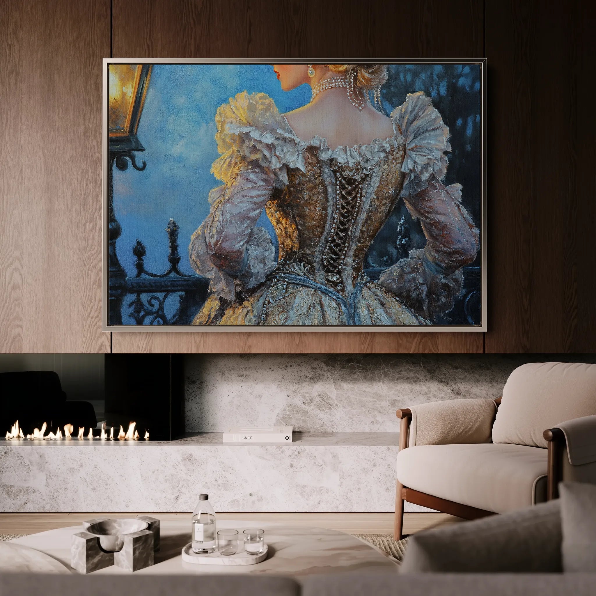 Classic Canvas Wall Art WAD010-CL 90 x 60 cm / Stretched on hidden frame