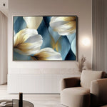 Floral Canvas Wall Art WAD010-F 90 x 60 cm / Stretched on hidden frame