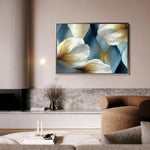 Floral Canvas Wall Art WAD010-F 90 x 60 cm / Stretched on hidden frame