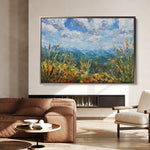 Landscape 010 Canvas Art 90 x 60 cm / Stretched on hidden frame