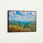Landscape 010 Canvas Art 90 x 60 cm / Stretched on hidden frame
