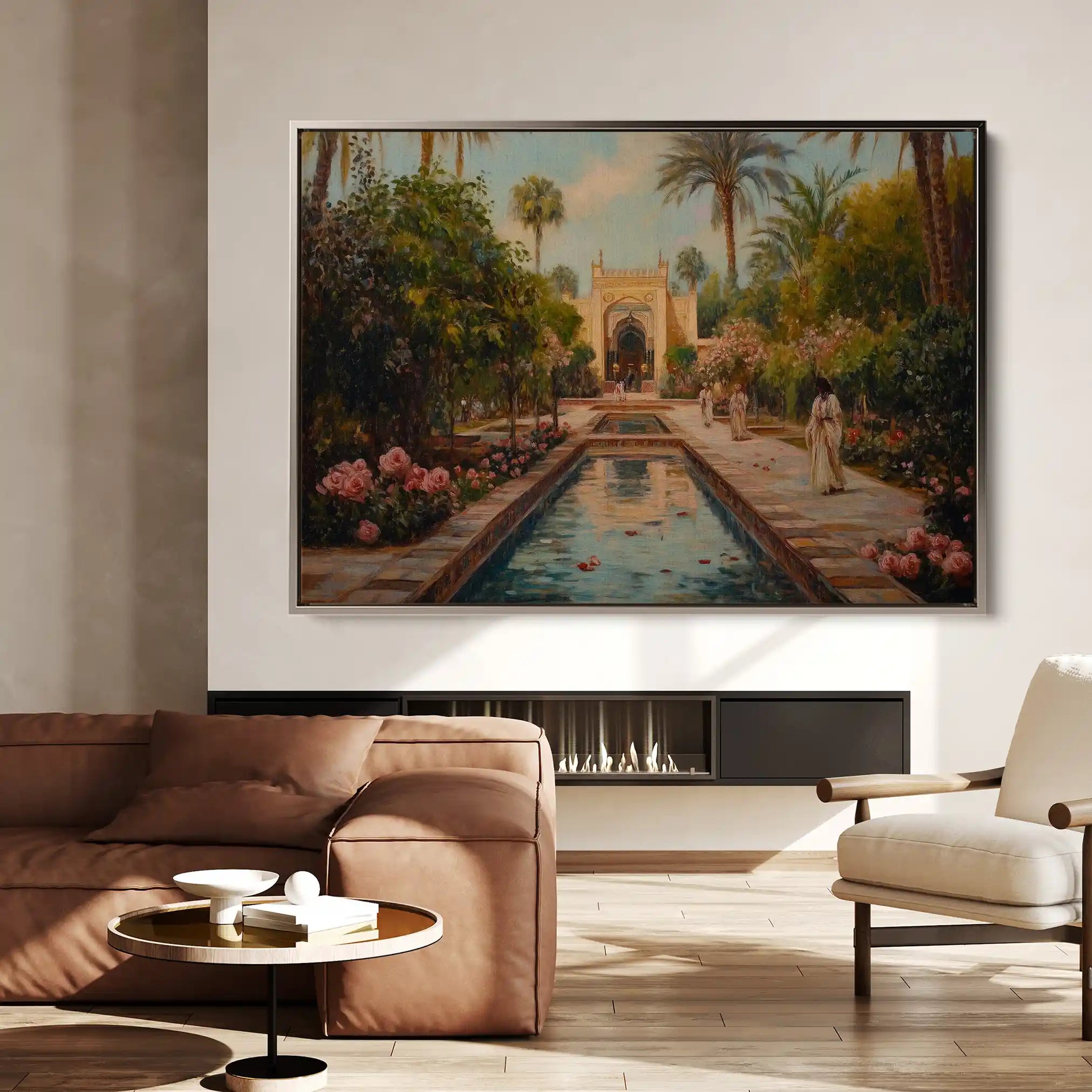 Orientalist 010 Canvas Art 90 x 60 cm / Stretched on hidden frame