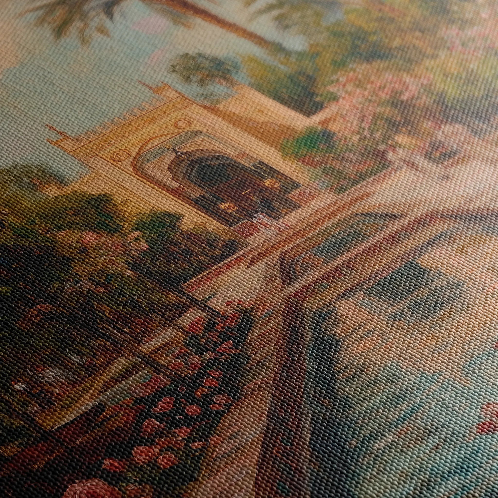 Orientalist Canvas Wall Art WAD010-OR 90 x 60 cm / Stretched on hidden frame