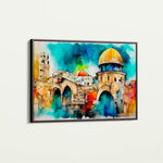 Palestine 010 Canvas Art 90 x 60 cm / Stretched on hidden frame