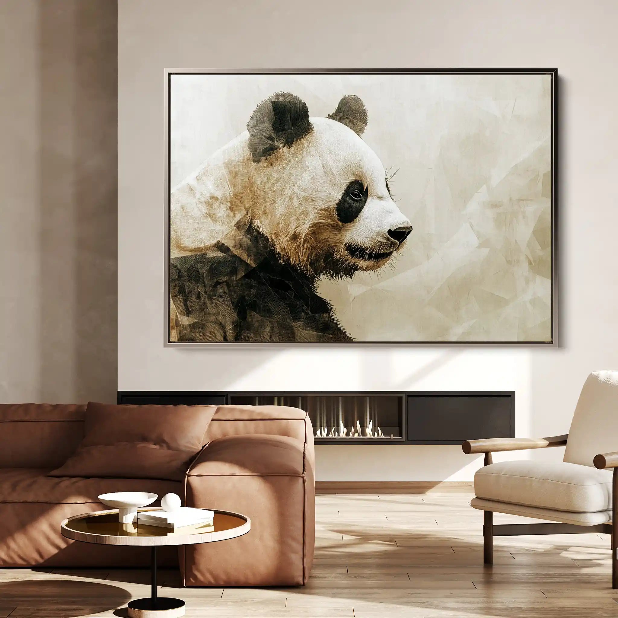 Animals 011 Canvas Art 90 x 60 cm / Stretched on hidden frame