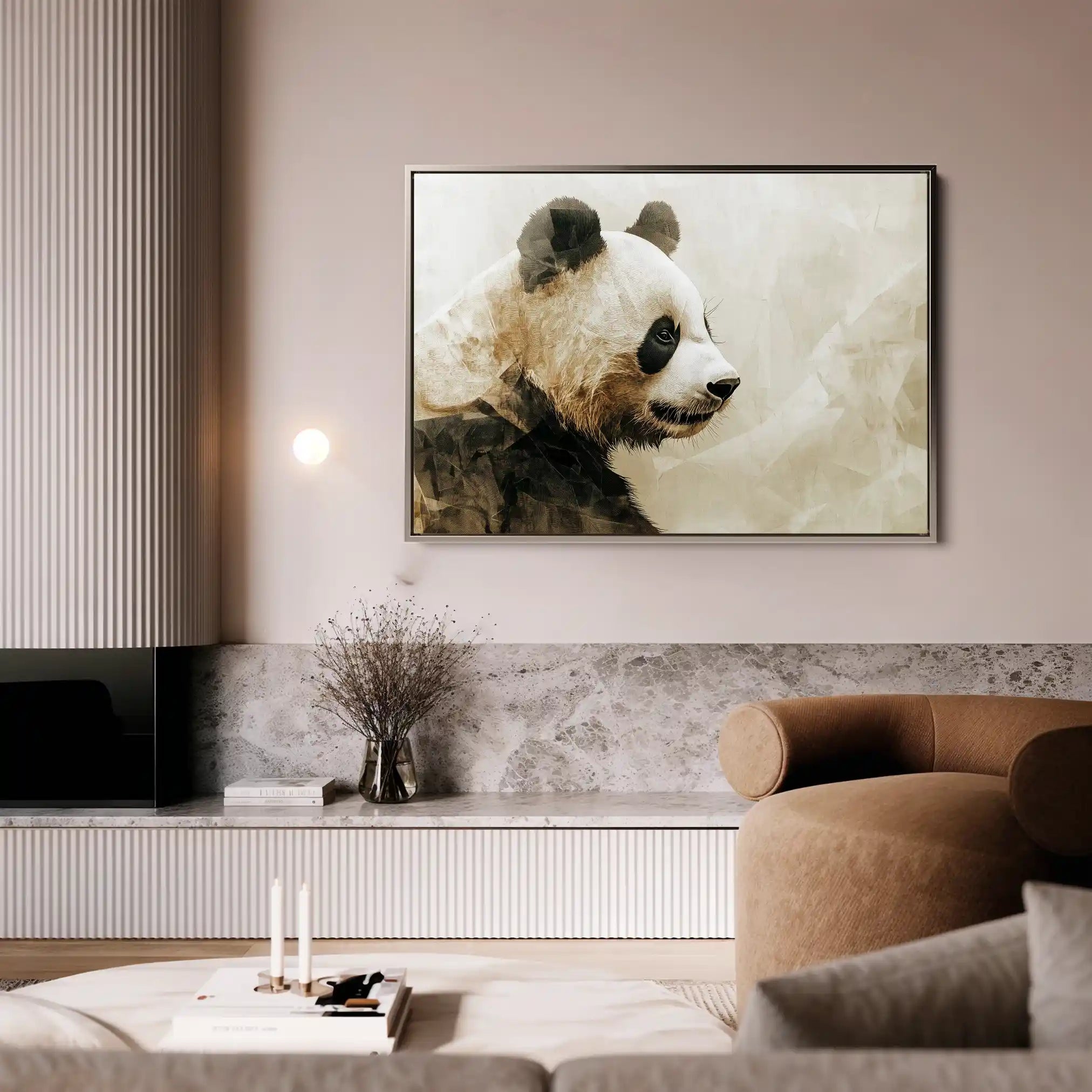 Animals 011 Canvas Art 90 x 60 cm / Stretched on hidden frame