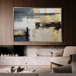 Abstract 011 Canvas Art 60 x 40 cm / Stretched on hidden frame