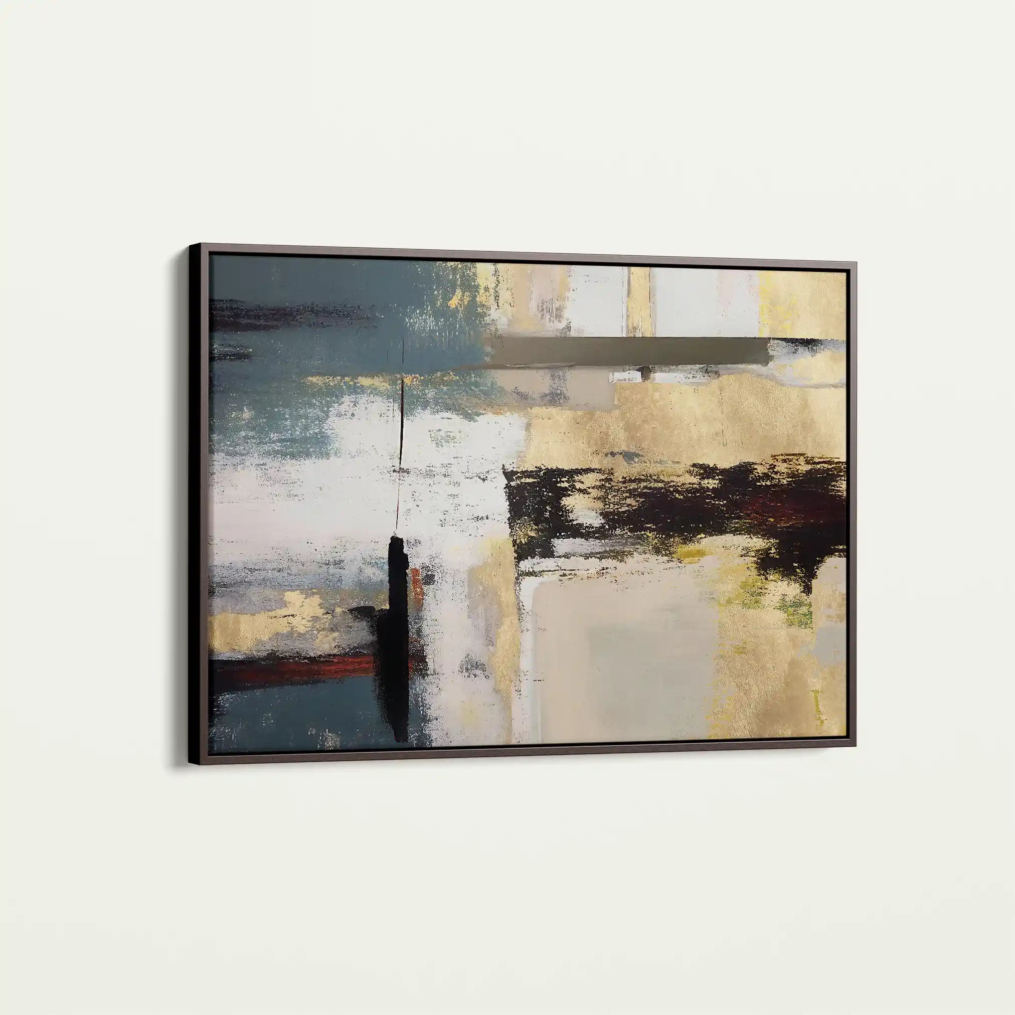 Abstract 011 Canvas Art 60 x 40 cm / Stretched on hidden frame