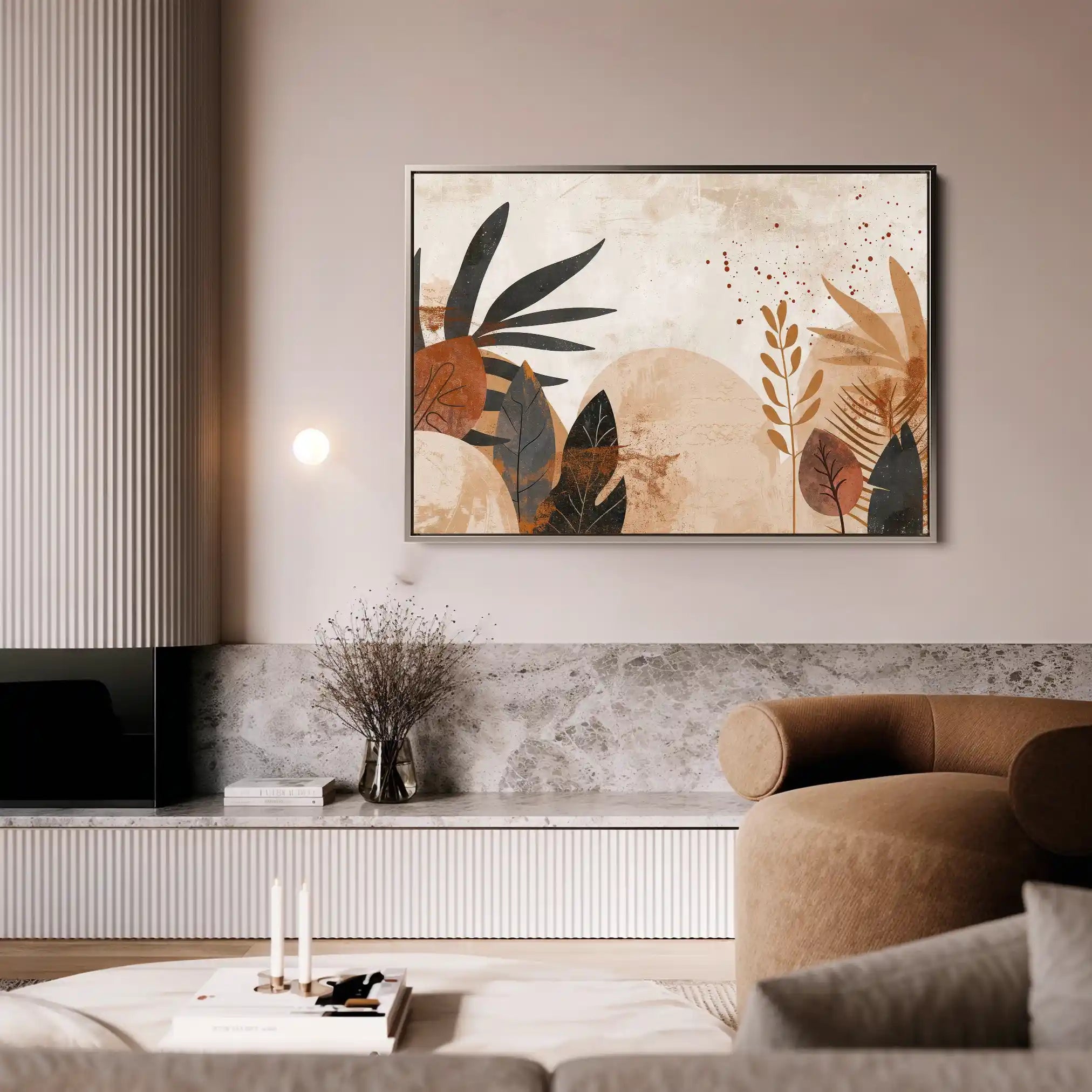 Boho 011 Canvas Art 90 x 60 cm / Stretched on hidden frame