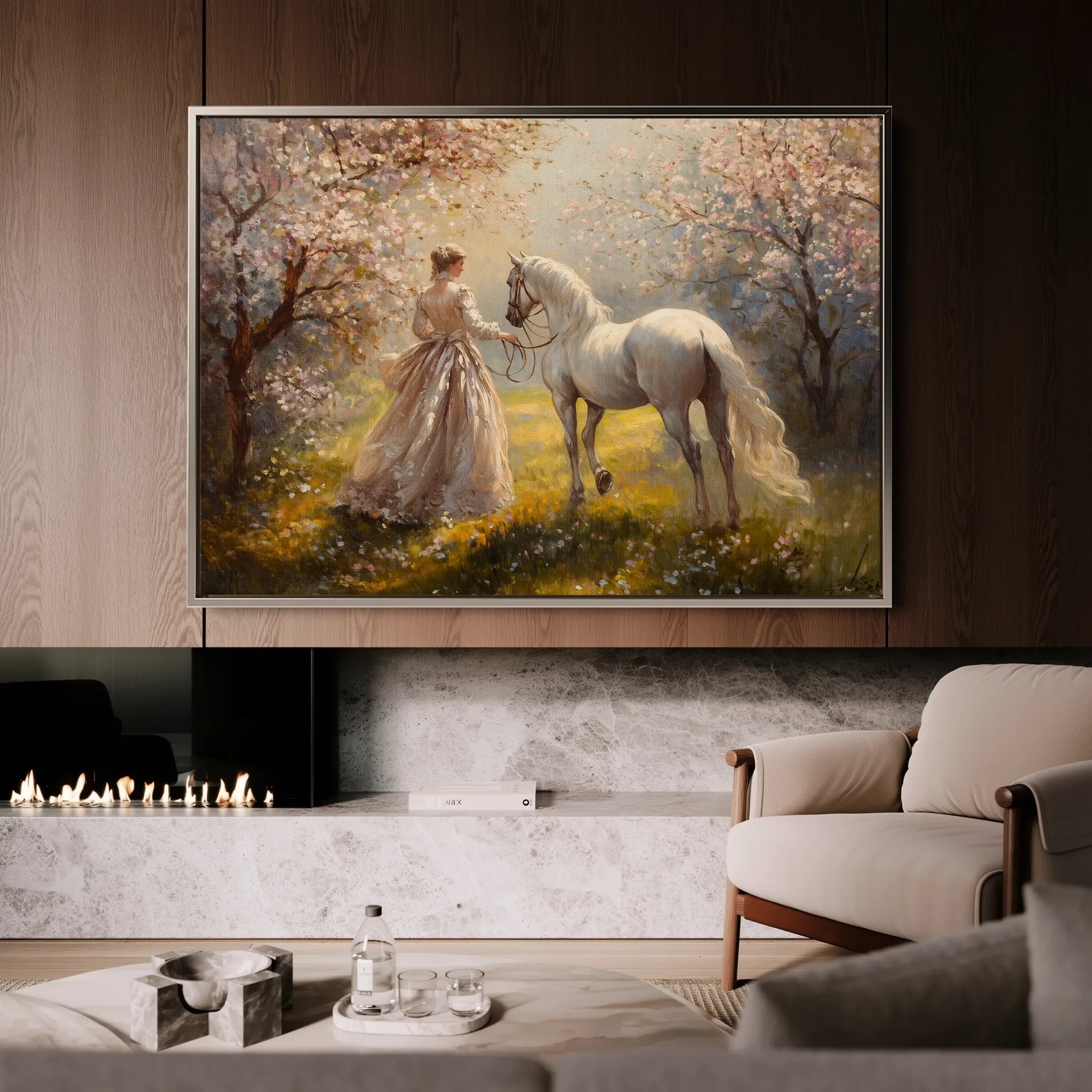 Classic Canvas Wall Art WAD011-CL 90 x 60 cm / Stretched on hidden frame