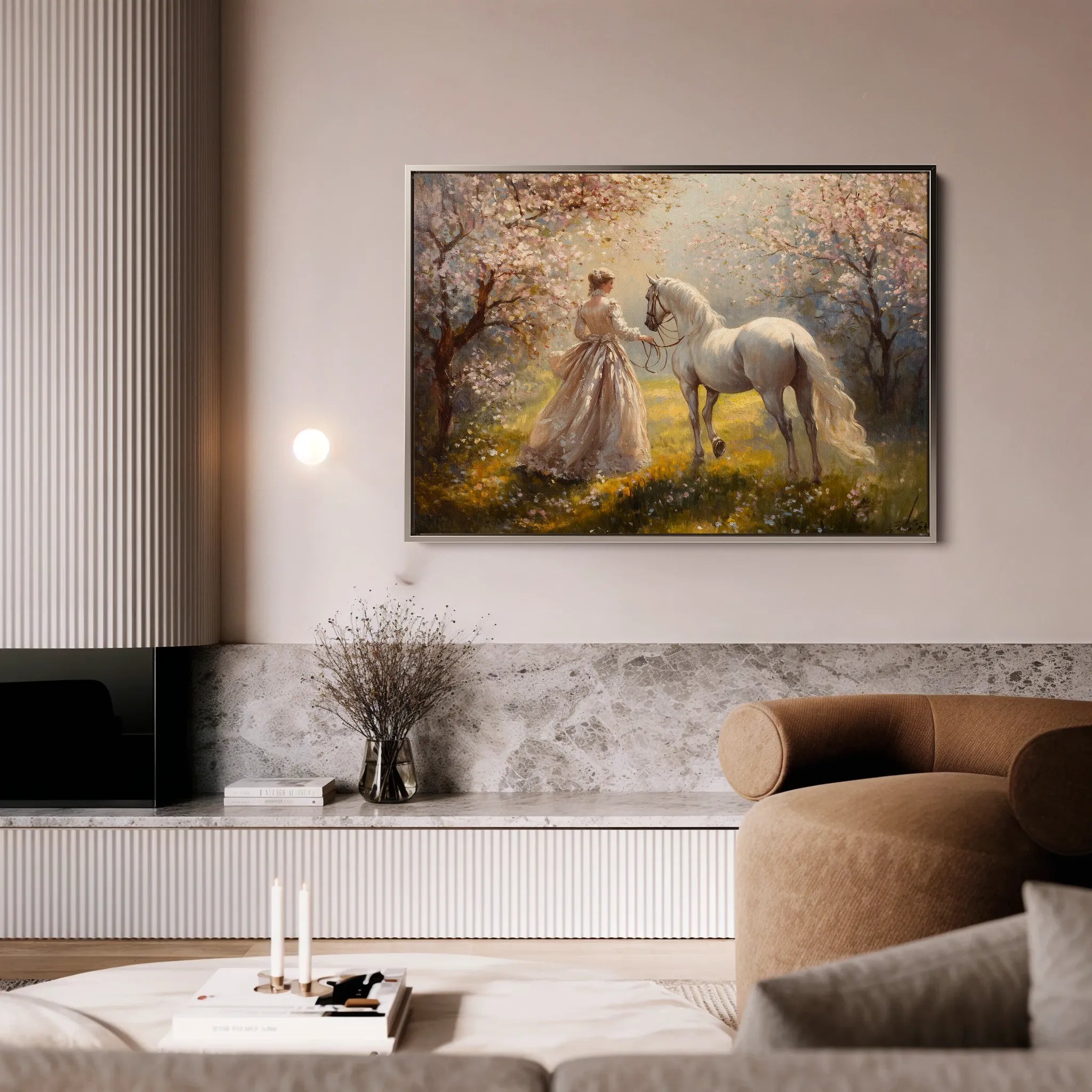 Classic Canvas Wall Art WAD011-CL 90 x 60 cm / Stretched on hidden frame