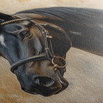 Horses 011 Canvas Art 90 x 60 cm / Stretched on hidden frame