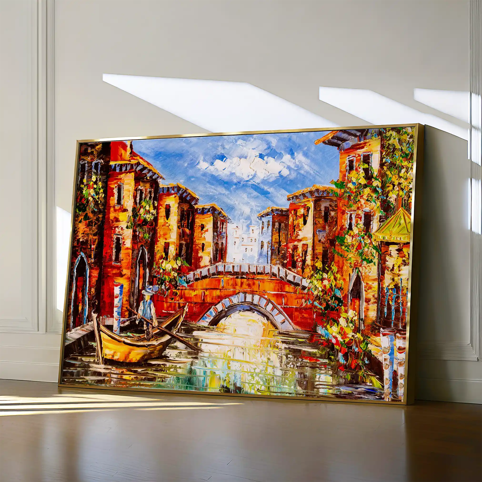 Landscape 011 Canvas Art 90 x 60 cm / Stretched on hidden frame