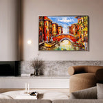 Landscape 011 Canvas Art 90 x 60 cm / Stretched on hidden frame