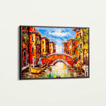 Landscape 011 Canvas Art 90 x 60 cm / Stretched on hidden frame