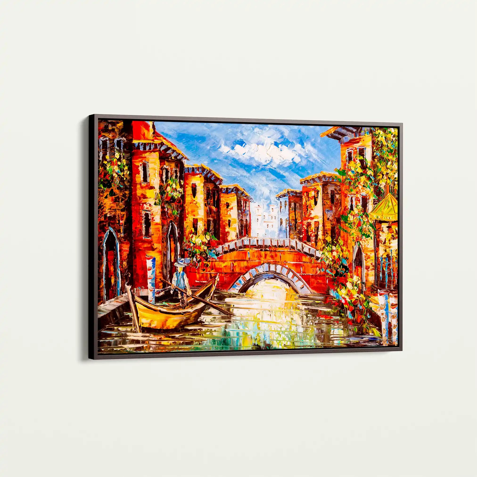 Landscape 011 Canvas Art 90 x 60 cm / Stretched on hidden frame