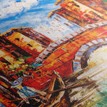 Landscape 011 Canvas Art 90 x 60 cm / Stretched on hidden frame