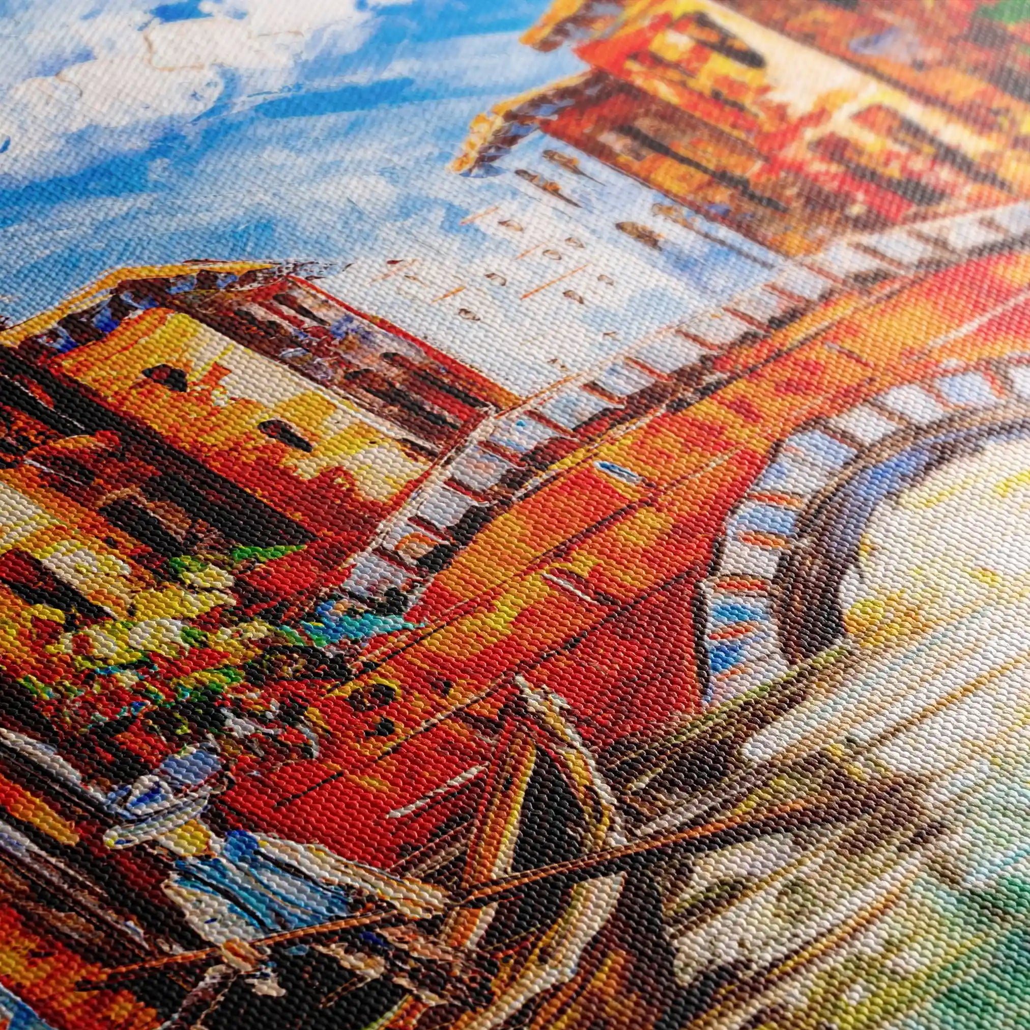 Landscape 011 Canvas Art 90 x 60 cm / Stretched on hidden frame