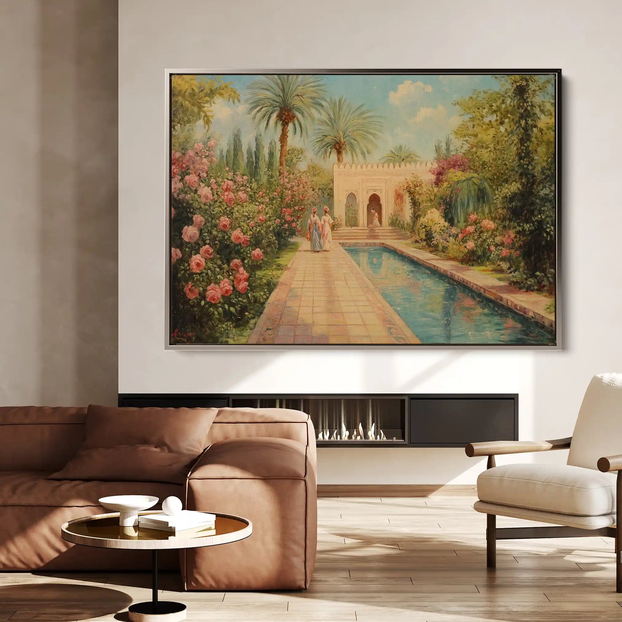 Orientalist 011 Canvas Art 90 x 60 cm / Stretched on hidden frame