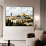 Palestine 011 Canvas Art 90 x 60 cm / Stretched on hidden frame