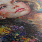 Portrait 011 Canvas Art 90 x 60 cm / Stretched on hidden frame