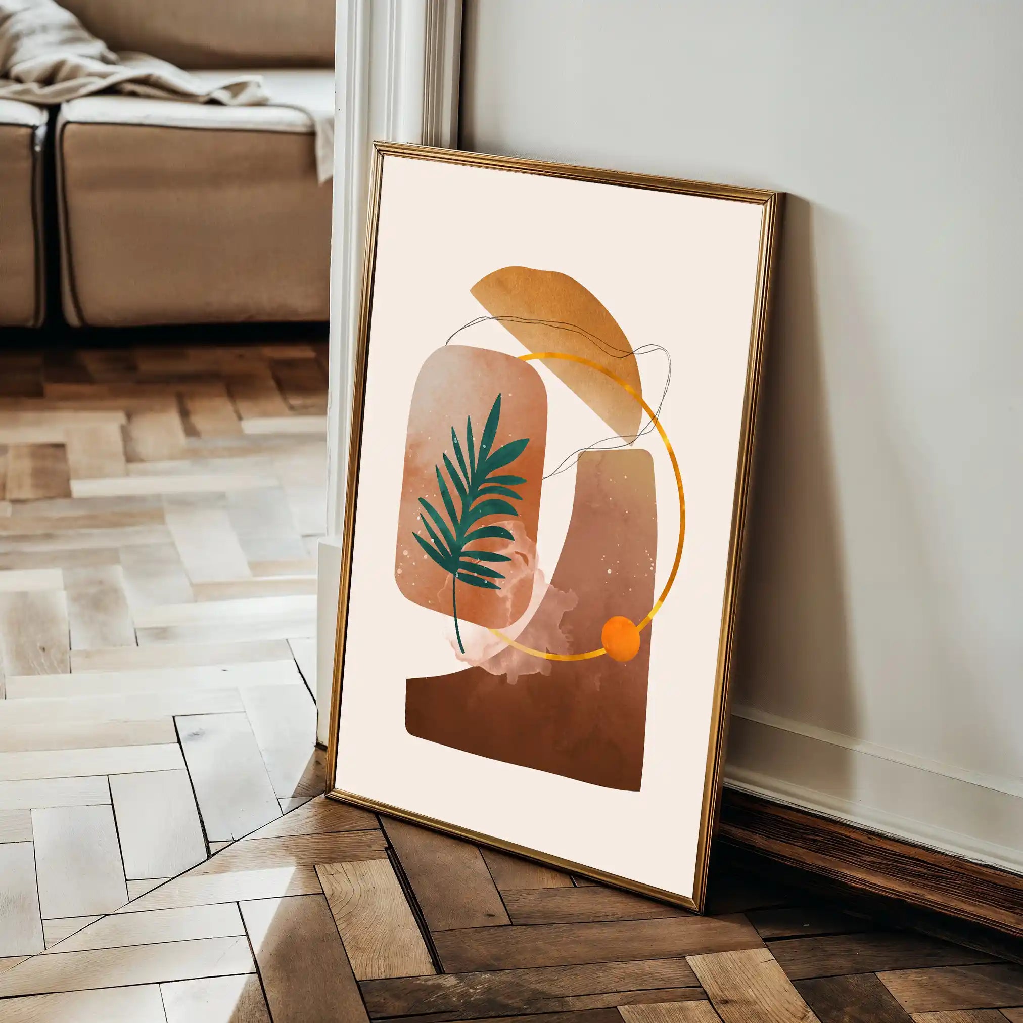 Boho 012 Canvas Art 90 x 60 cm / Stretched on hidden frame