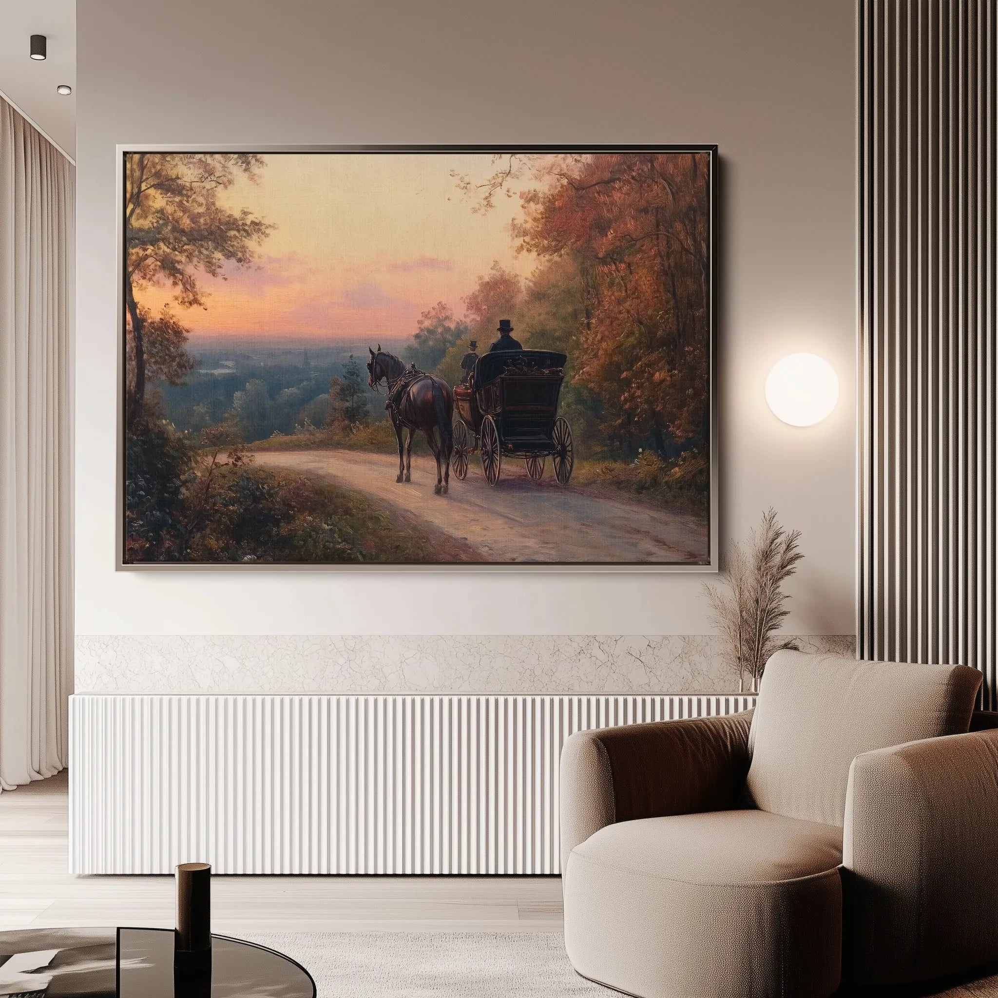 Classic Canvas Wall Art WAD012-CL 90 x 60 cm / Stretched on hidden frame