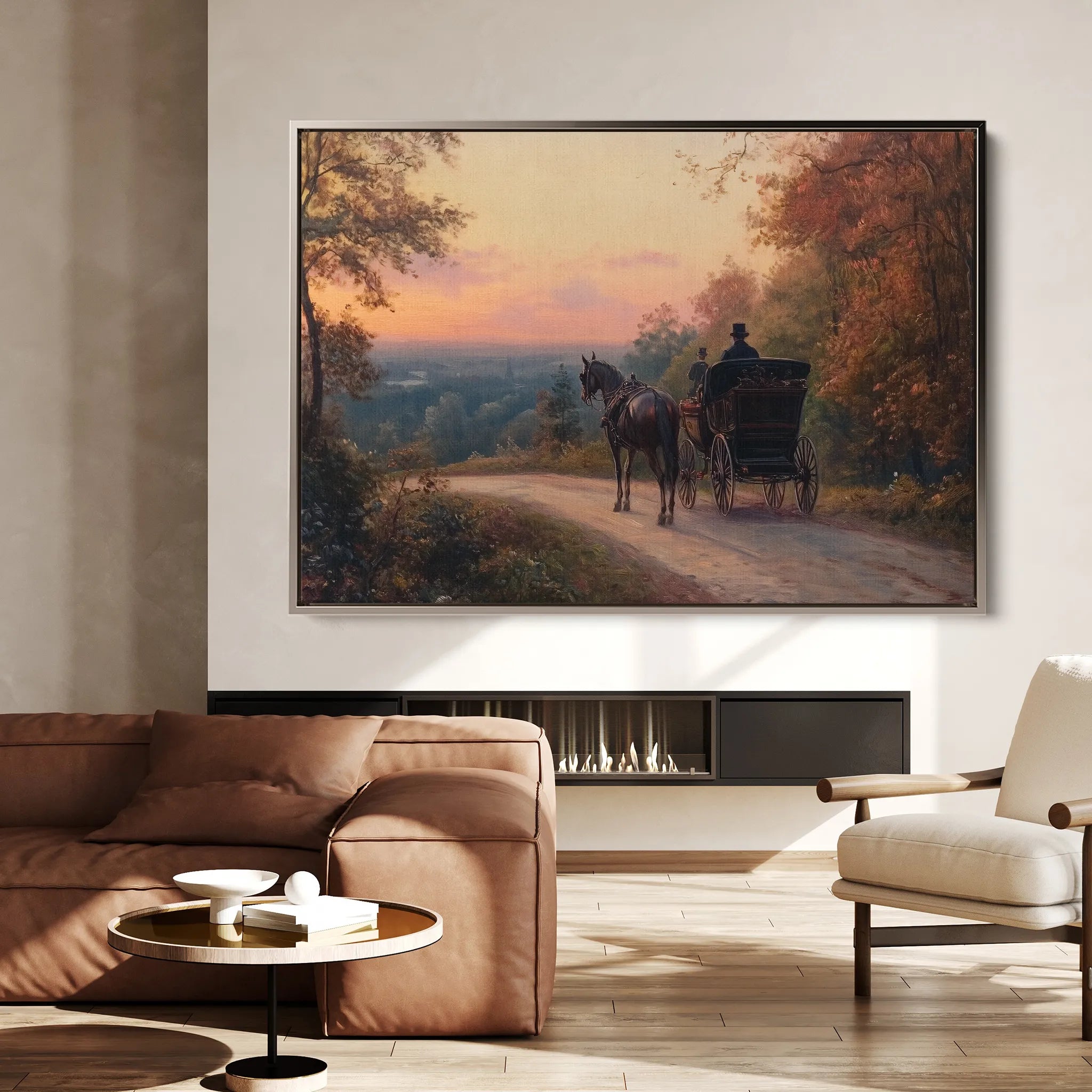 Classic Canvas Wall Art WAD012-CL 90 x 60 cm / Stretched on hidden frame