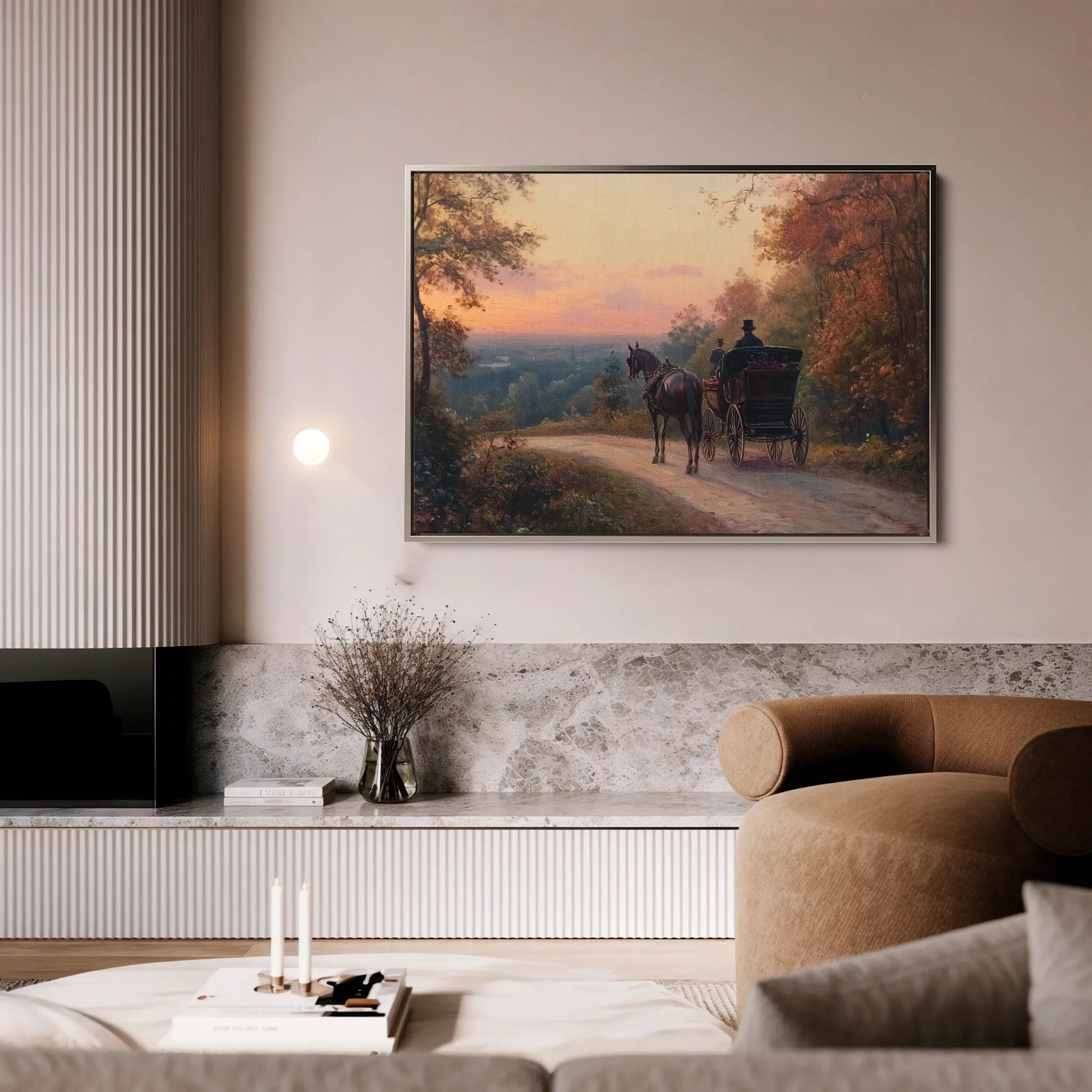 Classic Canvas Wall Art WAD012-CL 90 x 60 cm / Stretched on hidden frame