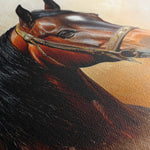 Horses 012 Canvas Art 90 x 60 cm / Stretched on hidden frame