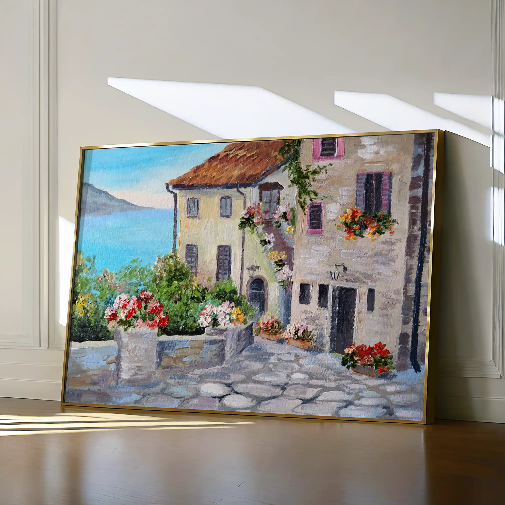 Landscape 012 Canvas Art 90 x 60 cm / Stretched on hidden frame