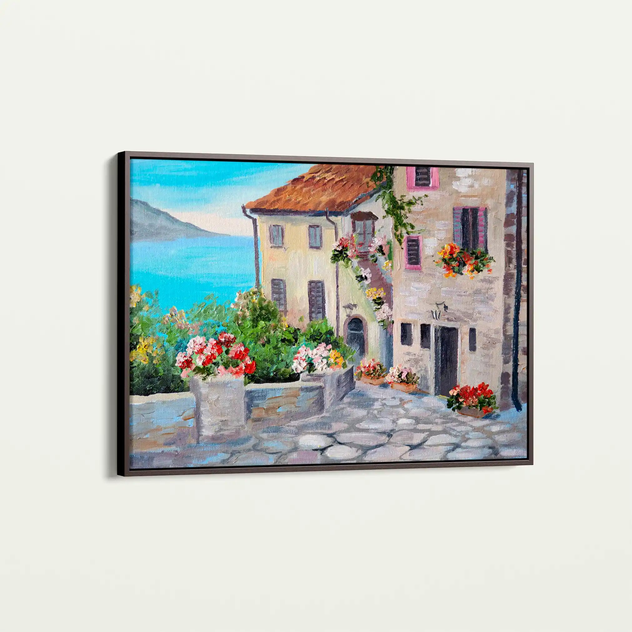 Landscape 012 Canvas Art 90 x 60 cm / Stretched on hidden frame