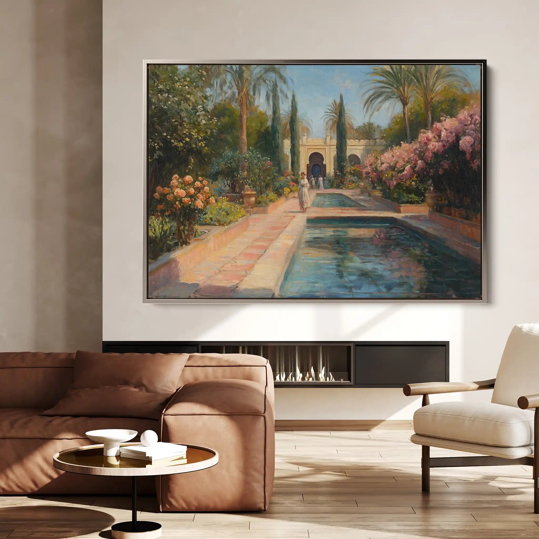 Orientalist 012 Canvas Art 90 x 60 cm / Stretched on hidden frame