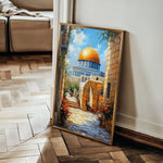 Palestine 012 Canvas Art 90 x 60 cm / Stretched on hidden frame