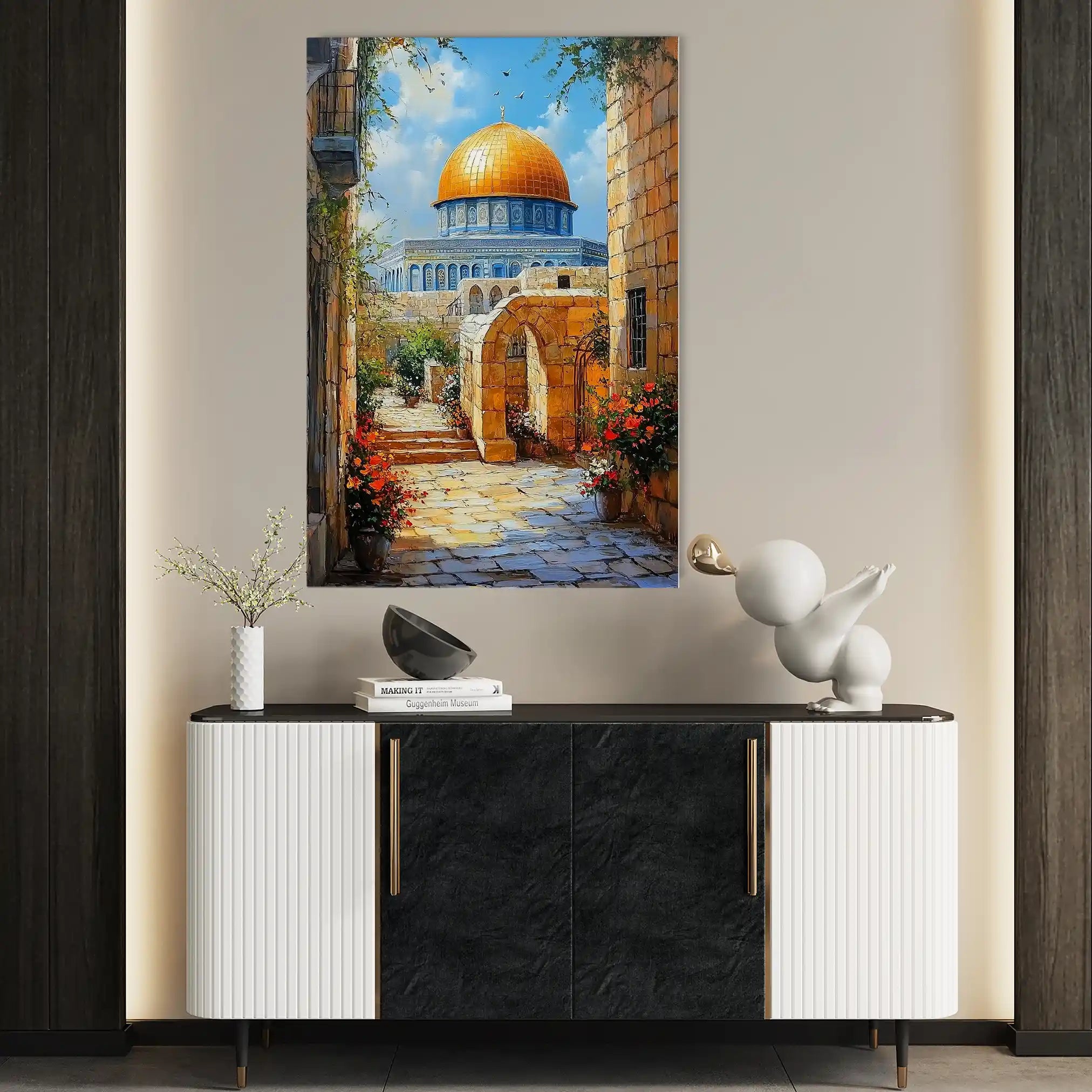 Palestine 012 Canvas Art 90 x 60 cm / Stretched on hidden frame