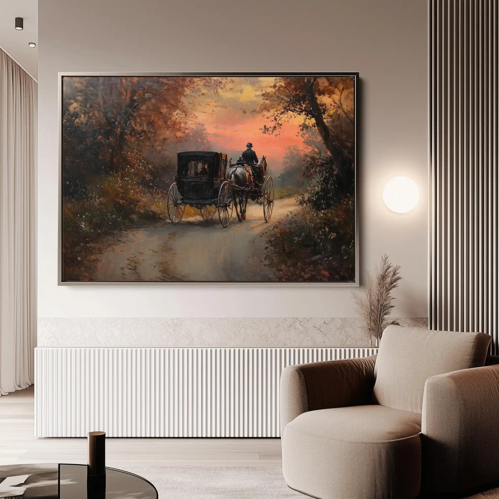 Classic 013 Canvas Art 90 x 60 cm / Stretched on hidden frame