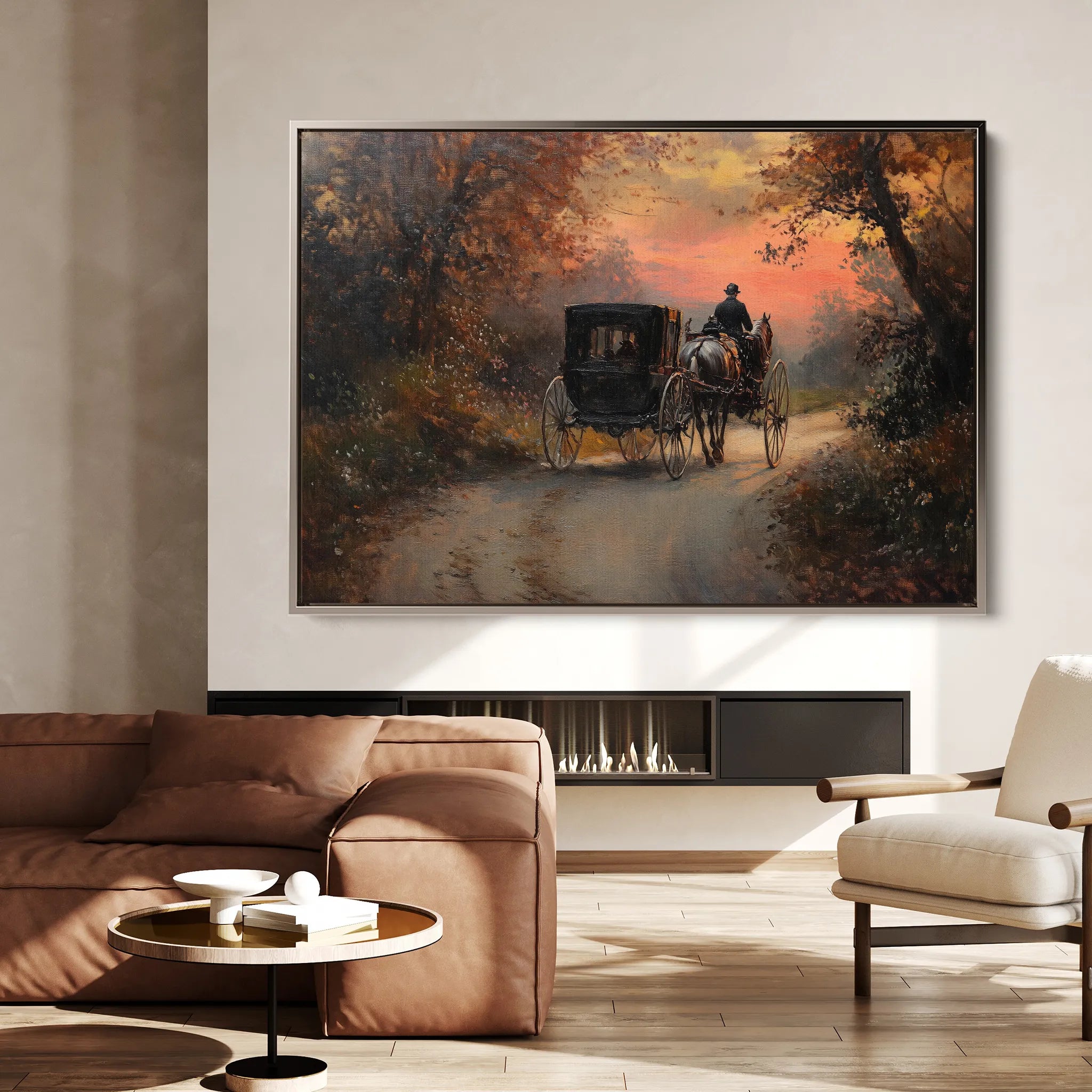 Classic Canvas Wall Art WAD013-CL 90 x 60 cm / Stretched on hidden frame